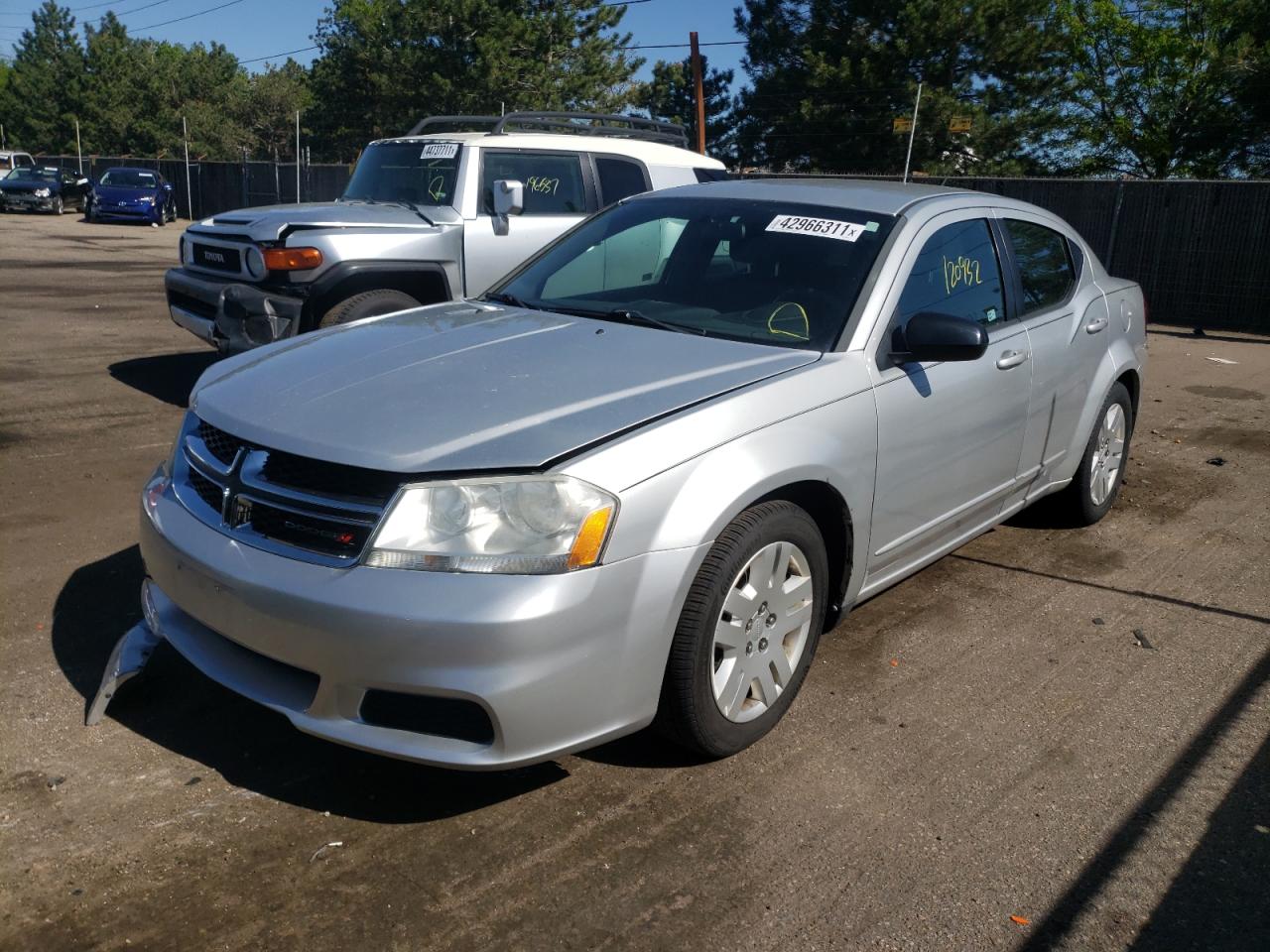 Photo 2 from auction – 2011 DODGE AVENGER EX with VIN 1B3BD4FB6BN540411