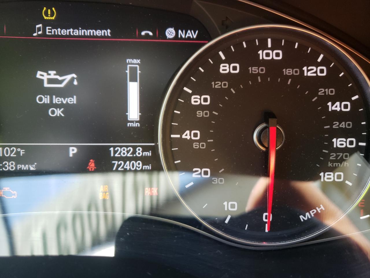 Photo 8 from auction – 2012 AUDI A6 PREMIUM with VIN WAUGGAFC8CN053342