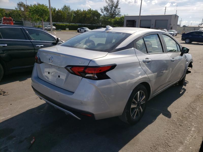 Photo 4 from auction – 2021 NISSAN VERSA SV with VIN 3N1CN8EV9ML859987