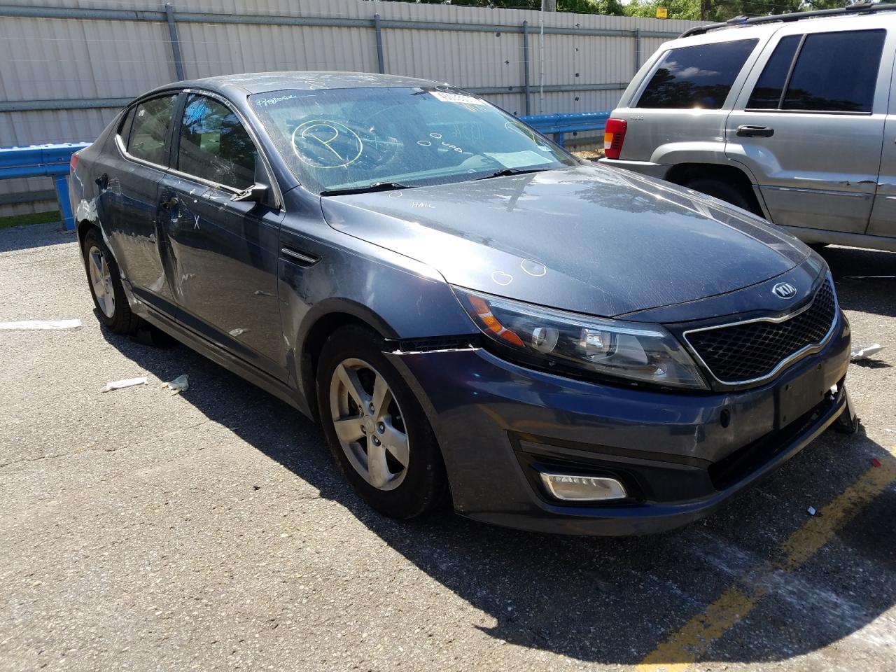 KIA OPTIMA LX 2015 with VIN KNAGM4A77F5547278 - Photo from auction