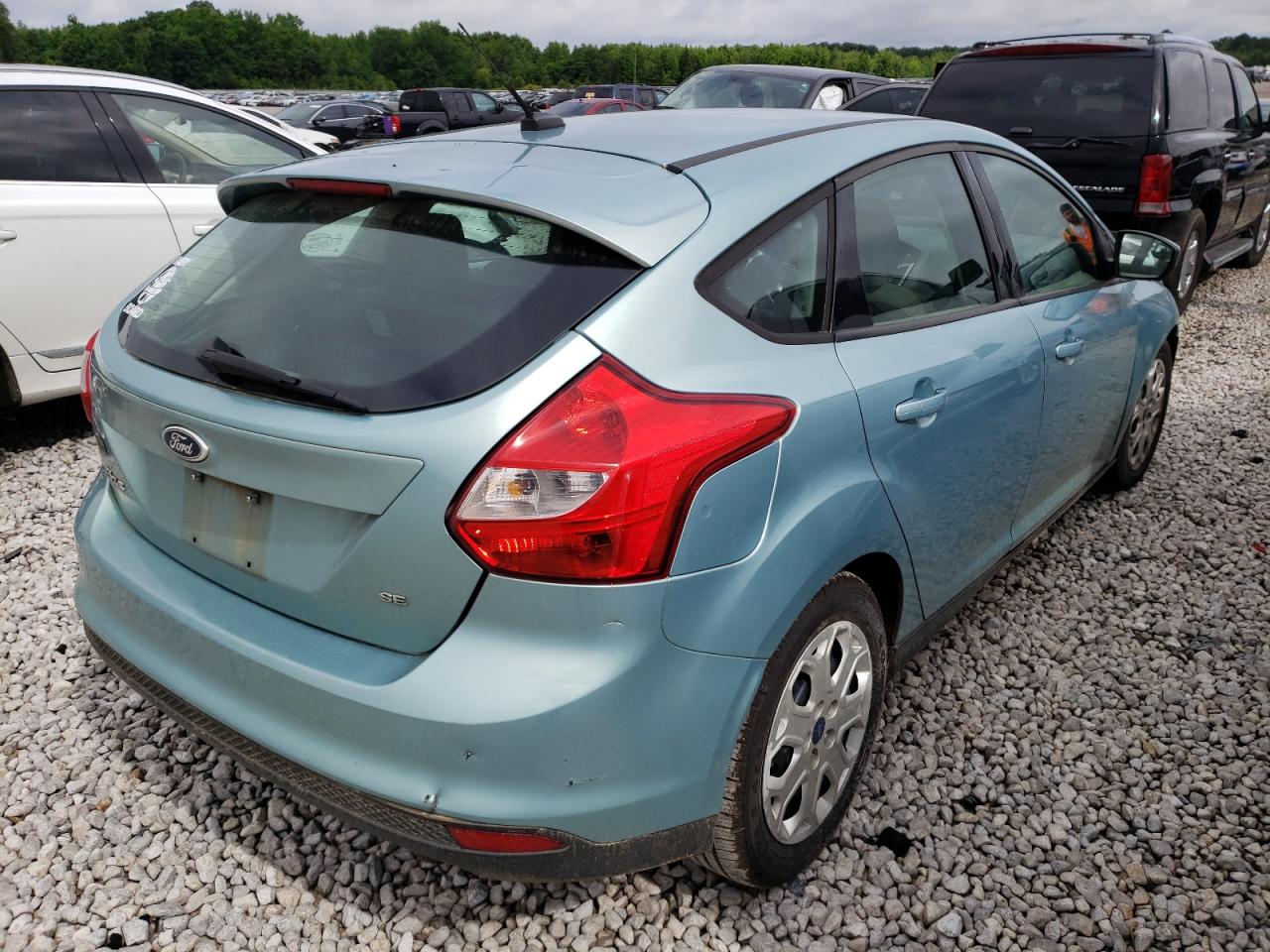 Photo 4 from auction – 2012 FORD FOCUS SE with VIN 1FAHP3K27C1444810