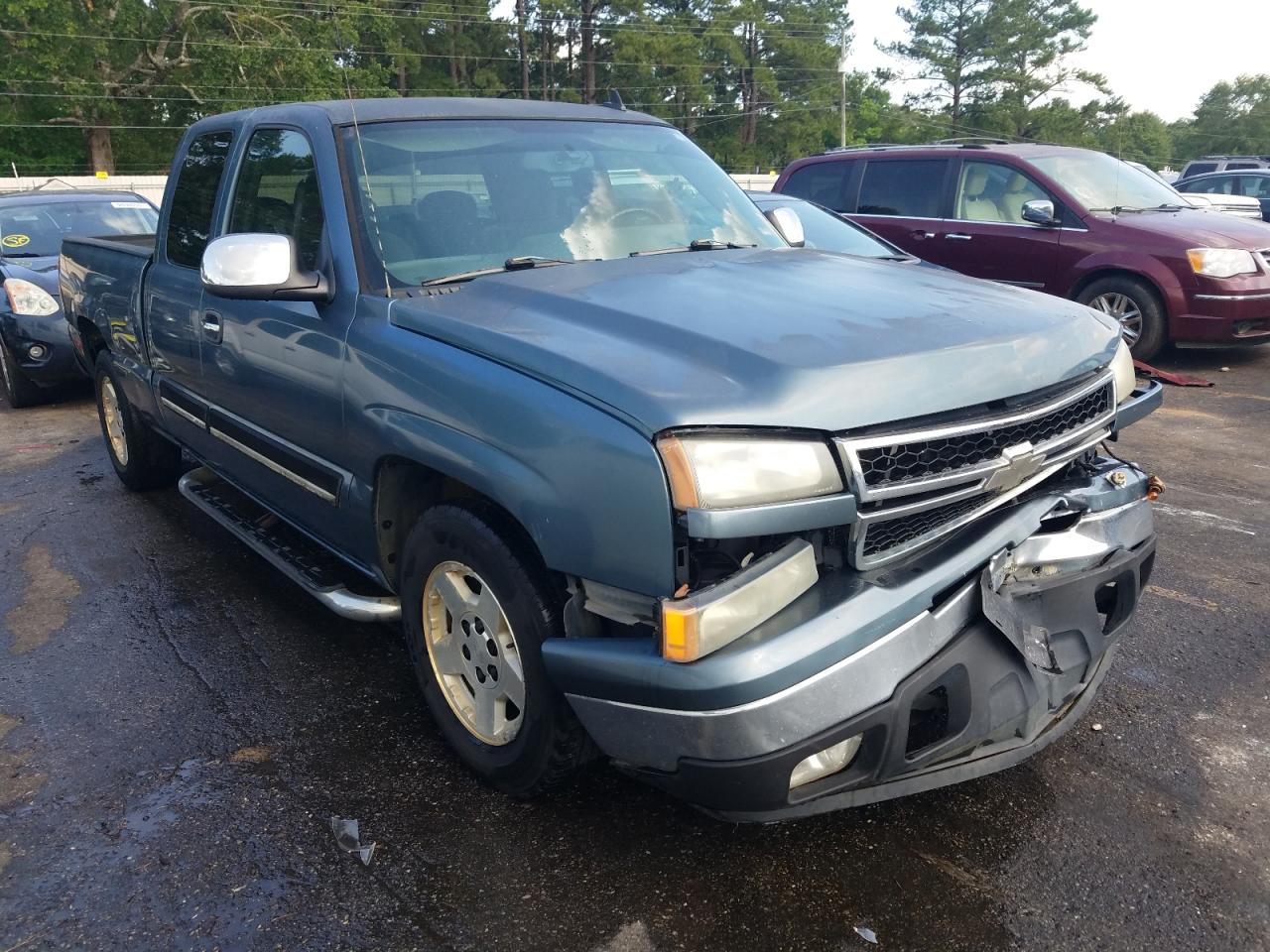 CHEVROLET SILVERADO 2007 with VIN 1GCEC19Z87Z185196 - Photo from auction