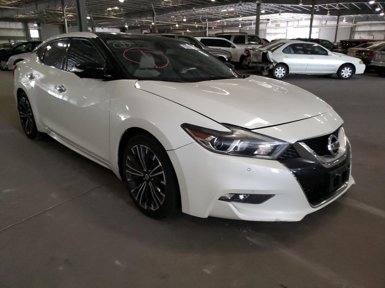 NISSAN MAXIMA 3.5 2017 with VIN 1N4AA6AP8HC380592 - Photo from auction