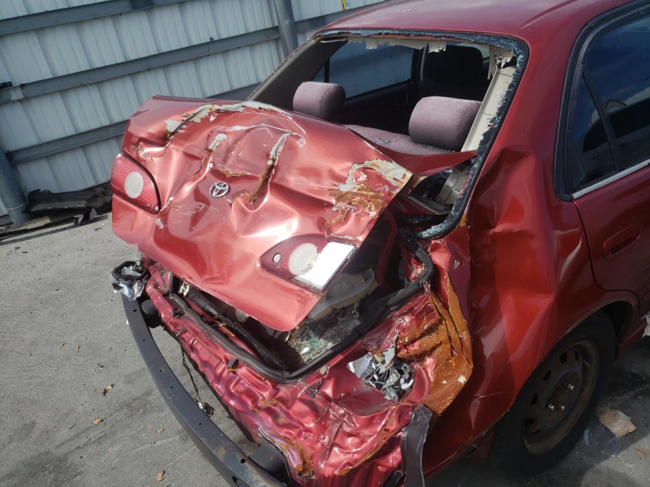 Photo 9 from auction – 2001 TOYOTA COROLLA CE with VIN 2T1BR12E31C397353