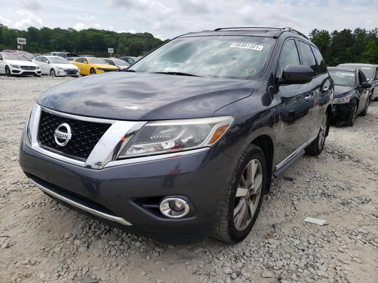 Photo 2 from auction – 2014 NISSAN PATHFINDER with VIN 5N1AR2MN9EC711533
