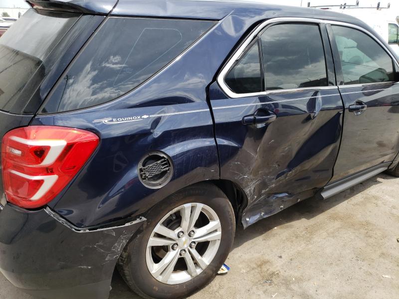 Photo 9 from auction – 2016 CHEVROLET EQUINOX LS with VIN 2GNALBEK3G6137704
