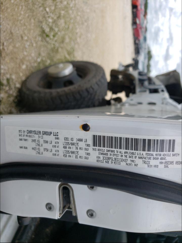 Photo 10 from auction – 2014 RAM 3500 ST with VIN 3C63RPGL9EG132437