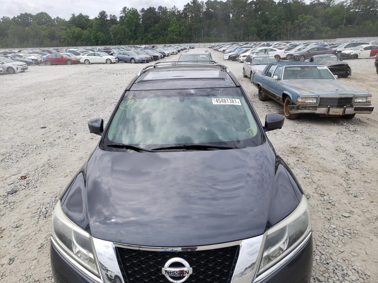 Photo 9 from auction – 2014 NISSAN PATHFINDER with VIN 5N1AR2MN9EC711533