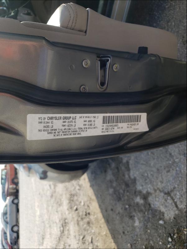 Photo 10 from auction – 2013 DODGE DART SXT with VIN 1C3CDFBA9DD288923