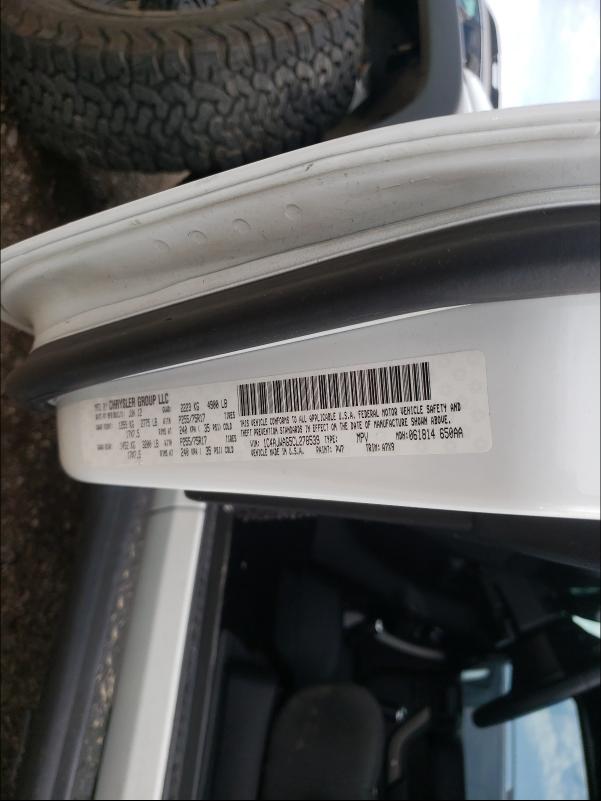 Photo 10 from auction – 2012 JEEP WRANGLER S with VIN 1C4AJWAG5CL278539