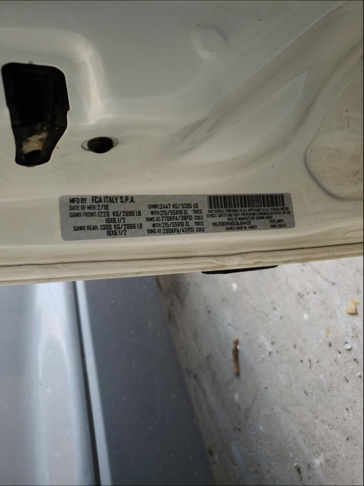Photo 10 from auction – 2018 RAM PROMASTER with VIN ZFBERFAB8J6J04428