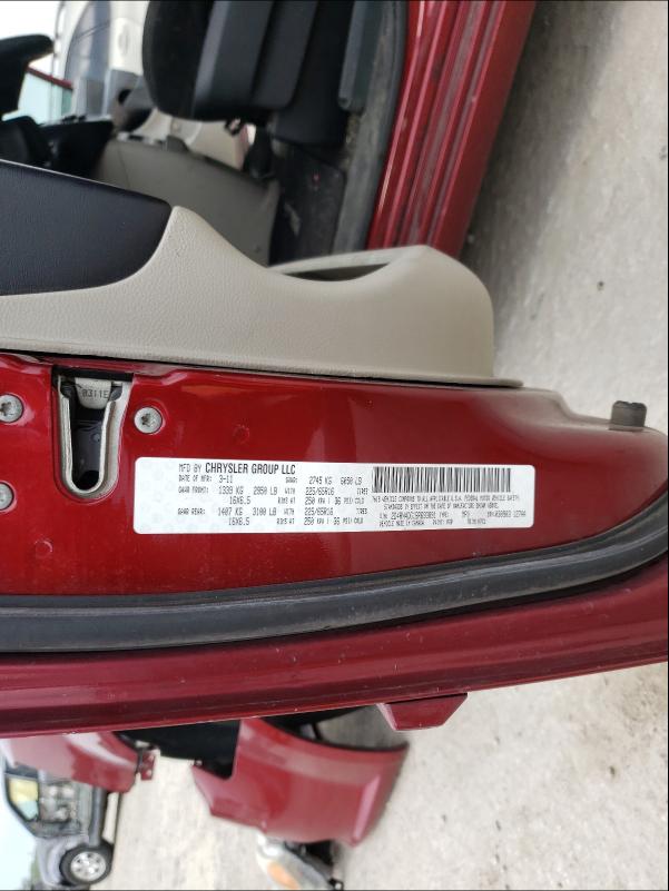 Photo 10 from auction – 2011 DODGE GRAND CARA with VIN 2D4RN4DG1BR693891
