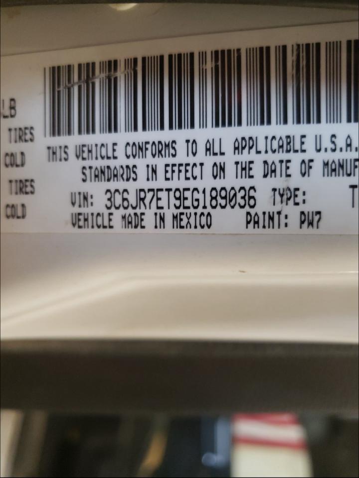 Photo 10 from auction – 2014 RAM 1500 SLT with VIN 3C6JR7ET9EG189036