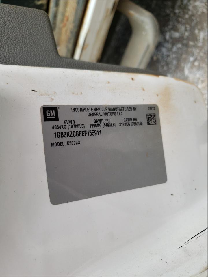 Photo 10 from auction – 2014 CHEVROLET SILVERADO with VIN 1GB3KZCG6EF155911