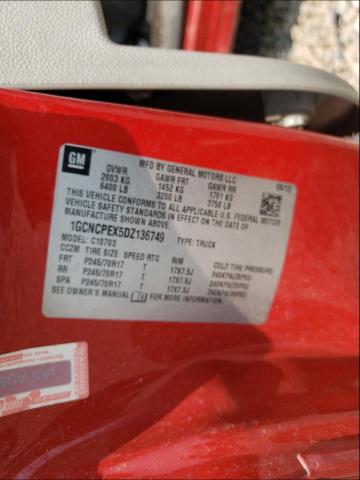 Photo 10 from auction – 2013 CHEVROLET silverado with VIN 1GCNCPEX5DZ136749