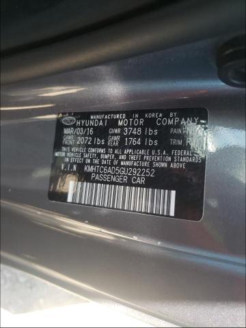 Photo 10 from auction – 2016 HYUNDAI VELOSTER with VIN KMHTC6AD5GU292252