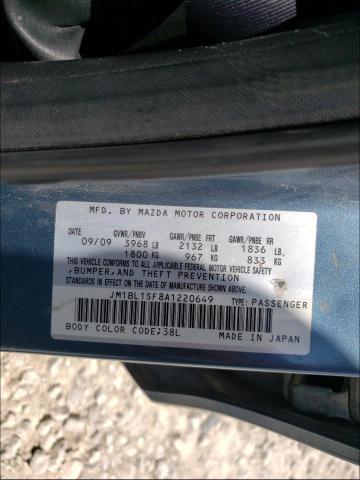 Photo 10 from auction – 2010 MAZDA MAZDA3 I with VIN JM1BL1SF8A1220649
