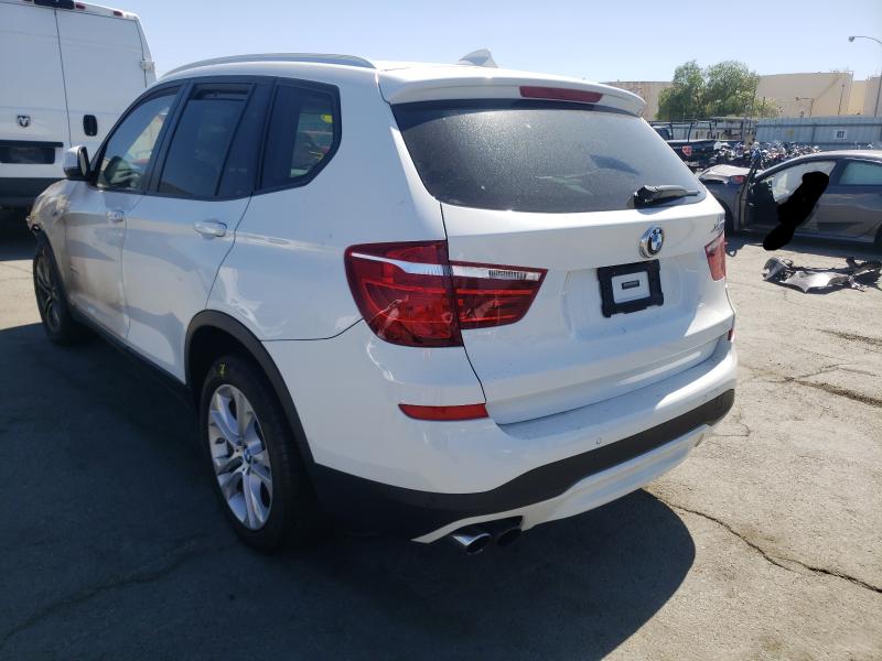 Photo 3 from auction – 2015 BMW X3 XDRIVE3 with VIN 5UXWX7C59F0K32383