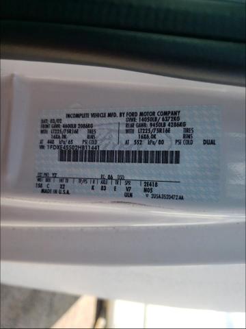 Photo 10 from auction – 2003 FORD ECONOLINE with VIN 1FDXE45S02HB11441