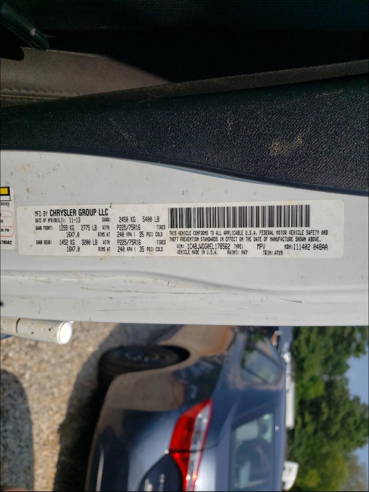 Photo 10 from auction – 2014 JEEP WRANGLER U with VIN 1C4BJWDG0EL178562