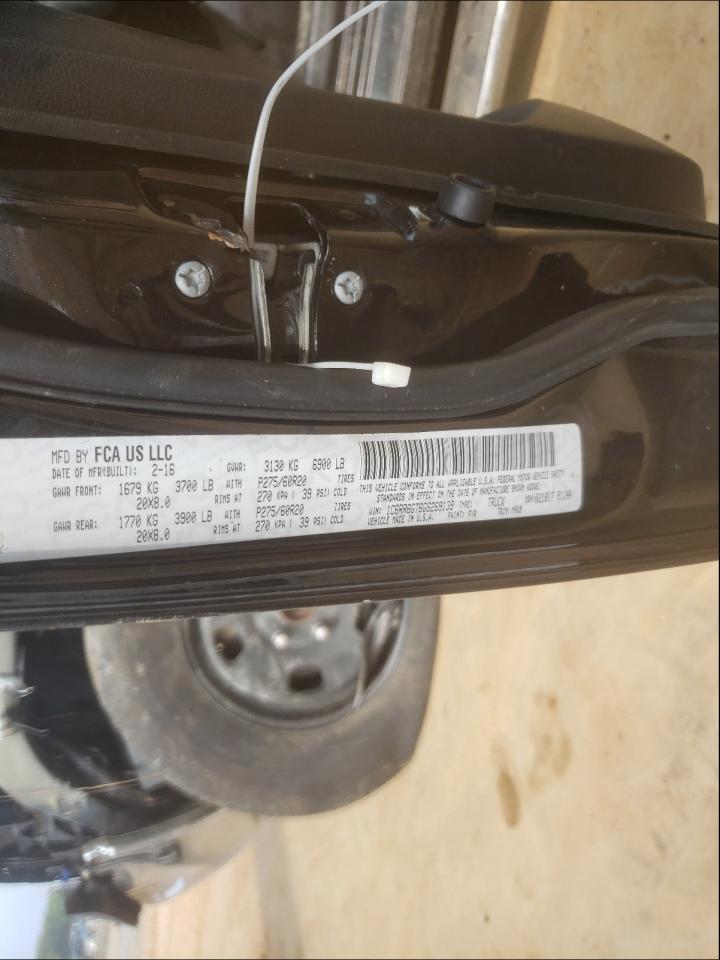 Photo 10 from auction – 2016 RAM 1500 SLT with VIN 1C6RR6GT6GS269139