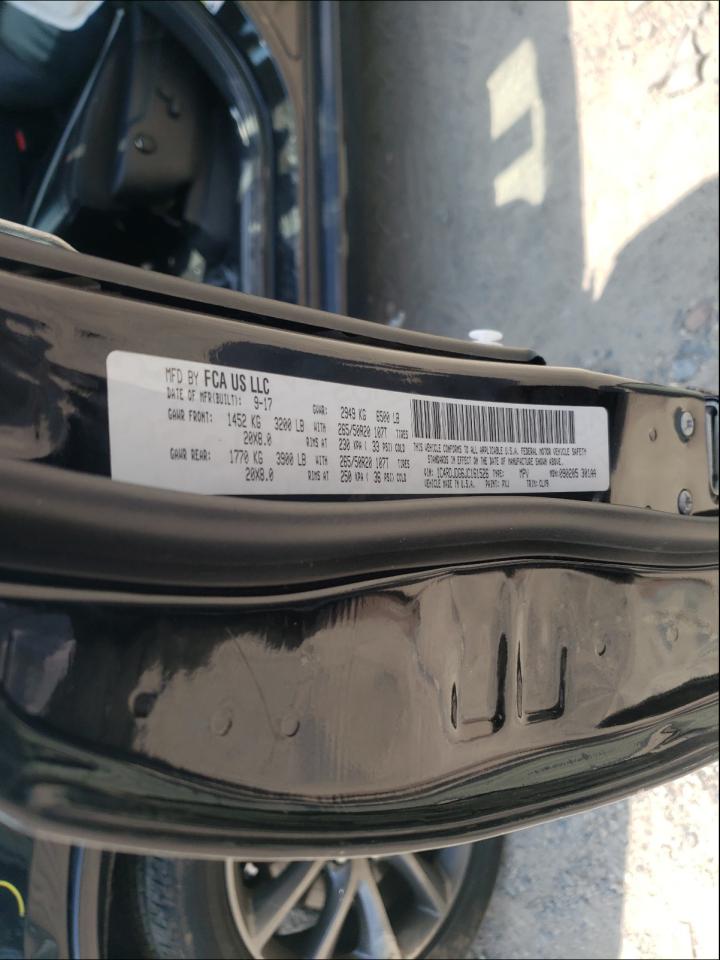 Photo 10 from auction – 2018 DODGE DURANGO GT with VIN 1C4RDJDG6JC161526