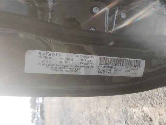 Photo 10 from auction – 2015 DODGE CHARGER SE with VIN 2C3CDXBG7FH883706