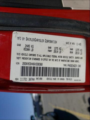 Photo 10 from auction – 2006 DODGE CHARGER with VIN 2B3KA53HX6H338368