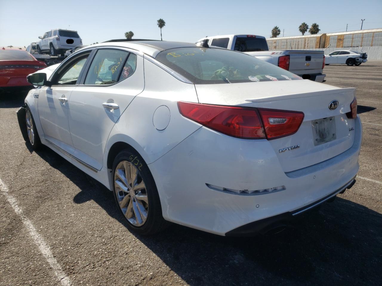 Photo 3 from auction – 2014 KIA OPTIMA SX with VIN 5XXGR4A68EG285812