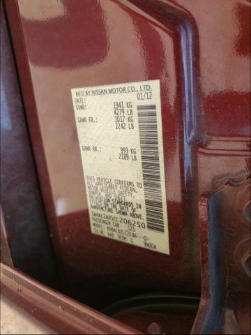 Foto 10 de la subasta – 2012 NISSAN ALTIMA BAS con VIN 1N4AL2AP5CC206250