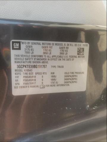 Photo 10 from auction – 2011 CHEVROLET SILVERADO with VIN 3GCPKTE39BG191767