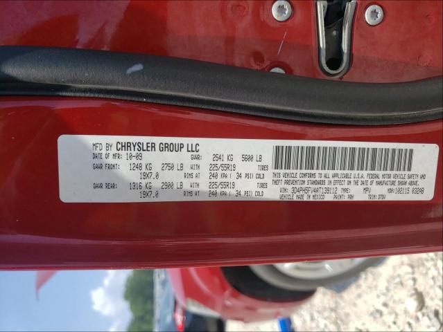 Photo 10 from auction – 2010 DODGE JOURNEY SX with VIN 3D4PH5FV4AT139112