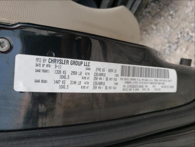Photo 10 from auction – 2012 DODGE GRAND CARA with VIN 2C4RDGBG6CR148646