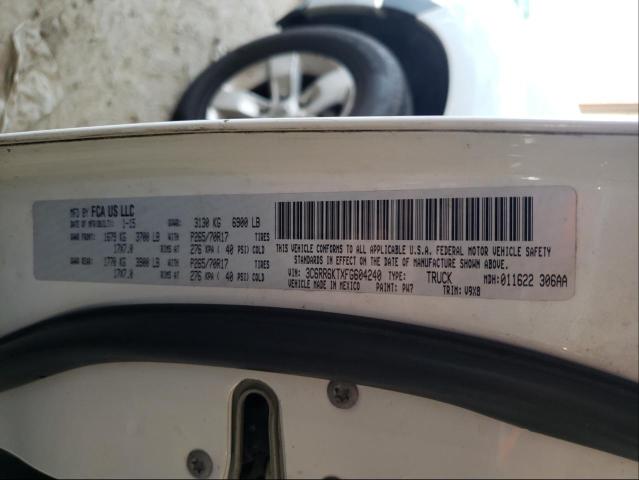 Photo 10 from auction – 2015 RAM 1500 ST with VIN 3C6RR6KTXFG604240