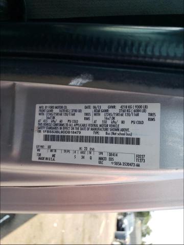 Photo 10 from auction – 2013 FORD ECONOLINE with VIN 1FBSS3BL9DDB18479