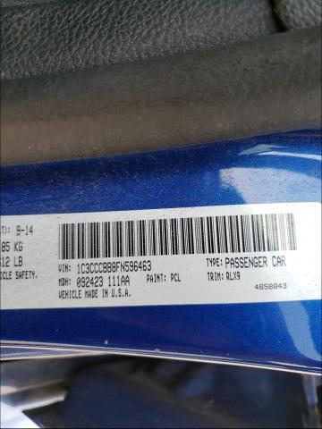 Photo 10 from auction – 2015 CHRYSLER 200 S with VIN 1C3CCCBB8FN596463