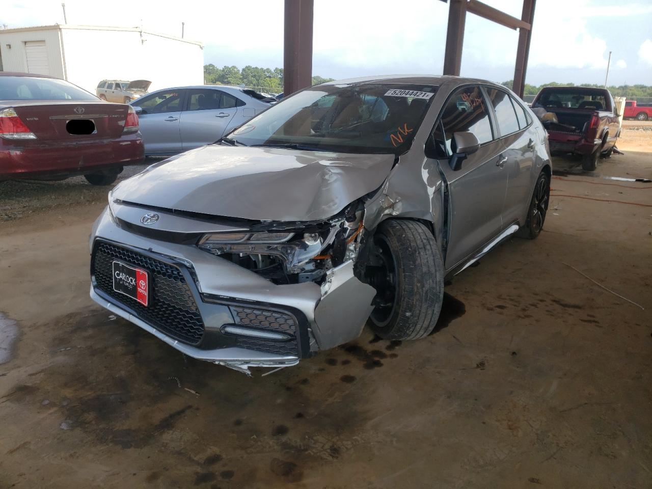 Photo 2 from auction – 2020 TOYOTA COROLLA SE with VIN 5YFS4RCE7LP020068