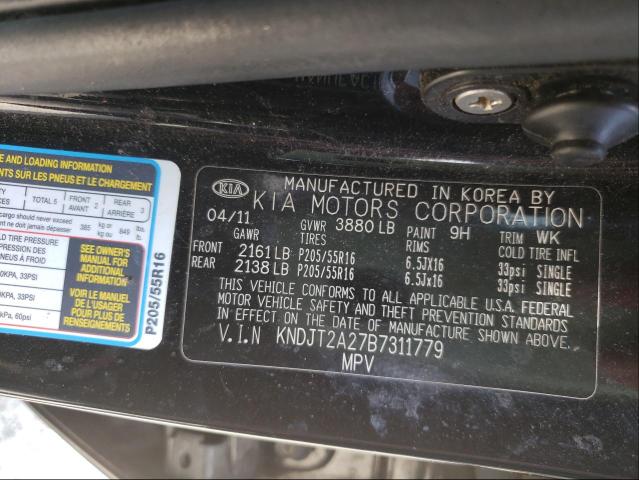 Photo 10 from auction – 2011 KIA SOUL + with VIN KNDJT2A27B7311779