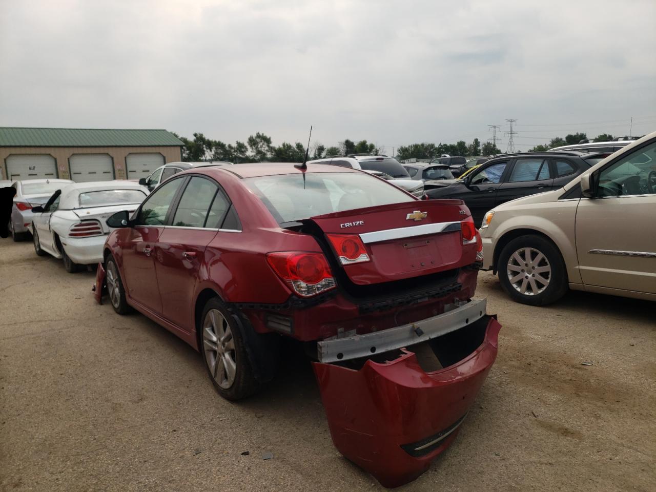 Photo 3 from auction – 2012 CHEVROLET CRUZE LTZ with VIN 1G1PH5SC6C7227158