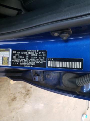 Photo 10 from auction – 2018 KIA FORTE LX with VIN 3KPFK4A70JE258468