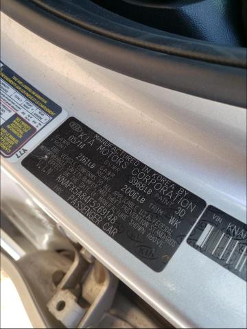 Photo 10 from auction – 2015 KIA FORTE EX with VIN KNAFX5A84F5269148