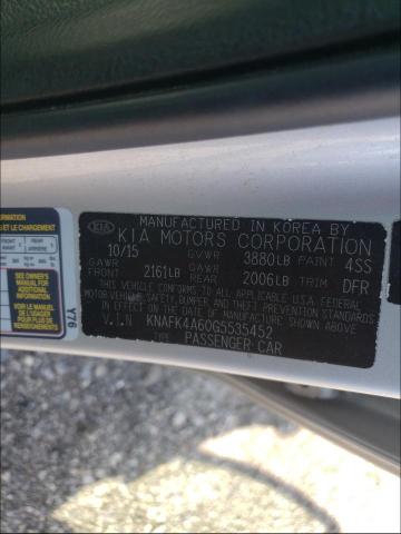 Photo 10 from auction – 2016 KIA FORTE LX with VIN KNAFK4A60G5535452