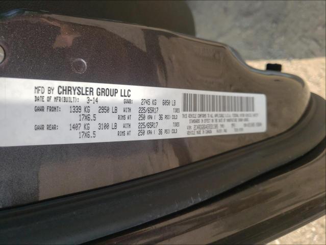 Photo 10 from auction – 2014 DODGE GRAND CARA with VIN 2C4RDGBG4ER331305
