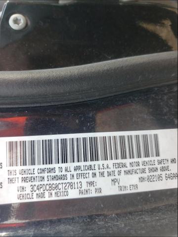 Photo 10 from auction – 2012 DODGE JOURNEY SX with VIN 3C4PDCBG0CT278113