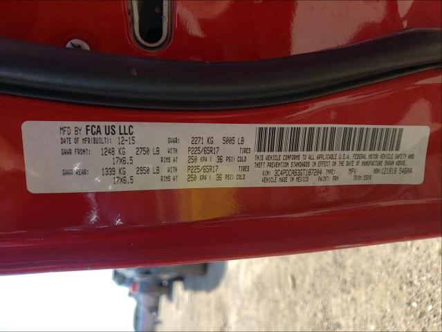 Photo 10 from auction – 2016 DODGE JOURNEY with VIN 3C4PDCAB3GT187204