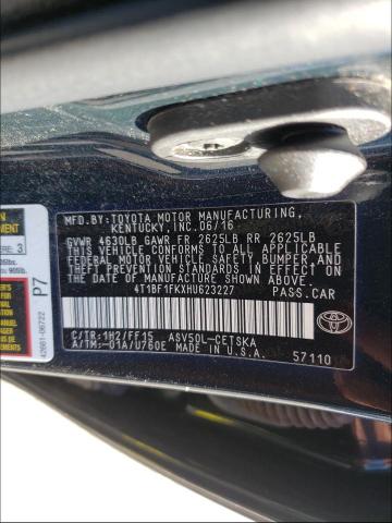 Photo 10 from auction – 2017 TOYOTA CAMRY LE with VIN 4T1BF1FKXHU623227