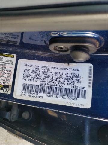 Photo 10 from auction – 2005 TOYOTA COROLLA CE with VIN 1NXBR30E95Z498271