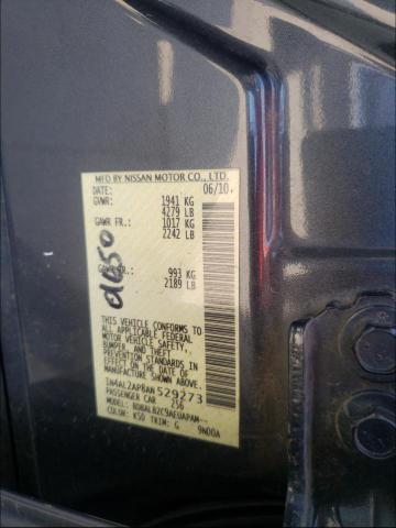 Photo 10 from auction – 2010 NISSAN ALTIMA BAS with VIN 1N4AL2AP8AN529273