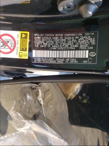 Photo 10 from auction – 2014 LEXUS ES 350 with VIN JTHBK1GG5E2127994
