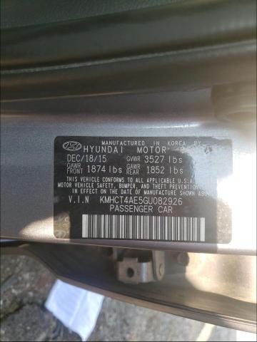 Photo 10 from auction – 2016 HYUNDAI ACCENT SE with VIN KMHCT4AE5GU082926